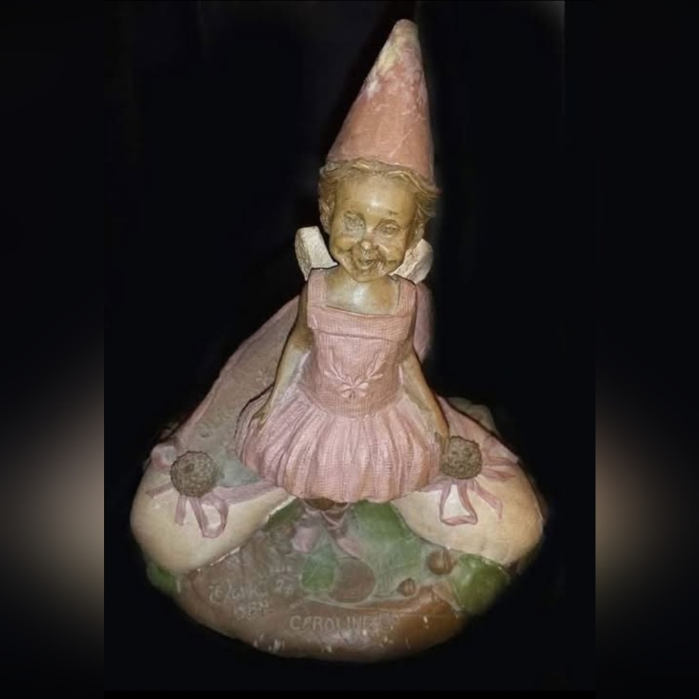 Vtg Gnome Ballerina Collectible by Tom Clark Ballet Dancer